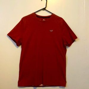 Hollister red shirt